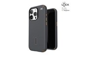 Puhelin - Kannet ja kotelot - Speck Presidio2 Pro ClickLock & MagSafe - iPhone 15 Pro Case - Charcoal Gray / Cool Bronze - 150446-3212