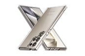 Puhelin - Kannet ja kotelot - CRONG Crystal Shield Cover - Samsung Galaxy S24 Ultra Case - Transparent - CRGCSHCSGS24UTRS