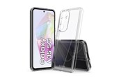 Puhelin - Kannet ja kotelot - CRONG Crystal Shield Cover - Samsung Galaxy A35 5G Case - Transparent - CRGCSHCSGA35TRS