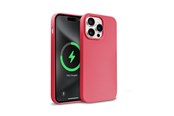 Puhelin - Kannet ja kotelot - CRONG Color Cover Magnetic - iPhone 15 Pro MagSafe Case - Pink - CRGCOLRMIP1561PDPNK