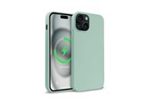 Puhelin - Kannet ja kotelot - CRONG Color Cover Magnetic - iPhone 15 MagSafe Case - Mint - CRGCOLRMIP1561LGRN