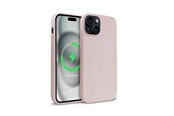 Puhelin - Kannet ja kotelot - CRONG Color Cover Magnetic - iPhone 15 MagSafe Case - sand pink - CRGCOLRMIP1561PNK