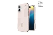 Puhelin - Kannet ja kotelot - Speck Presidio2 Grip ClickLock & MagSafe - iPhone 16 Case - Bleached Bone / Heirloom Gold / Hazel Brown - 150689-3214