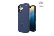 Puhelin - Kannet ja kotelot - Speck Presidio2 Pro ClickLock & MagSafe - iPhone 16 Case - Coastal Blue / Dust Gray / White - 150688-3206