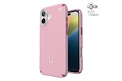 Puhelin - Kannet ja kotelot - Speck Presidio2 Pro ClickLock & MagSafe - iPhone 16 Plus Case - Wednesday Pink / Boysenberry Purple / White - 150712-3250