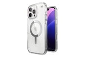 Puhelin - Kannet ja kotelot - Speck Presidio Perfect-Clear MagSafe - iPhone 16 Pro Max Case - Clear / Chrome Finish / Serene Silver - 150773-3240