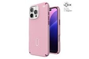 Puhelin - Kannet ja kotelot - Speck Presidio2 Pro ClickLock & MagSafe - iPhone 16 Pro Max Case - Wednesday Pink / Boysenberry Purple / White - 150724-3250