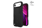 Puhelin - Kannet ja kotelot - Speck Presidio2 Grip ClickLock & MagSafe - iPhone Air Case - Black / Slate Gray / White - 150968-D143