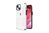 Puhelin - Kannet ja kotelot - Speck Candyshell Grip MagSafe - iPhone 17e / 16e / 15 / 14 / 13 Case - White / Black - 150652-1909