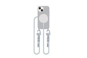 Puhelin - Kannet ja kotelot - Tech-Protect MagNecklace MagSafe Case for iPhone 13 MINI - Grey - 5906302376117