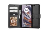 Puhelin - Kannet ja kotelot - Tech-Protect Wallet Case for Motorola EDGE 50 NEO - Black - 5906302371402