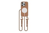 Puhelin - Kannet ja kotelot - Tech-Protect MagNecklace MagSafe Case for iPhone 16 Pro Max - Brown - 5906302370283