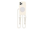 Puhelin - Kannet ja kotelot - Tech-Protect MagNecklace MagSafe Case for iPhone 12 / 12 Pro - Beige - 5906302370436