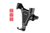 Puhelin - Muut lisävarusteet - CRONG Gravity Auto-Clip Car Holder - Gravity car holder for 4.7"- 6.5" phones - black - CRG-CH4-BLK