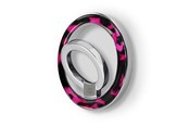 Puhelin - Muut lisävarusteet - CRONG Deluxe RING Holder - MagSafe Magnetic Phone Holder - Pink Tortoise - CRGDLRHPTO
