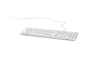 Näppäimistöt - Dell KB216 - keyboard - multimedia - QWERTY - Pan Nordic - white Input Device - Näppäimistö - Pohjoismainen - Valkoinen - KB216-WH-NORD