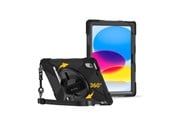 Tabletti - Kannet & Suojakotelot - CRONG Defender Plus - Rugged Case iPad 11" A16 (2025) / 10.9" (2022) - black - CRGDPIPD11BLK