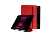 Tabletti - Kannet & Suojakotelot - CRONG FlexFolio – iPad Air 11” (2026-2024) / iPad Air 10.9” (5th-4th gen.) / iPad Pro 11" (2022-2021) Case with Apple Pencil - Red - CRG-FXF-IPD112-RED