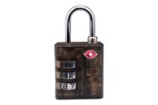 Vapaa-aika & Matkailu - Dunlop - TSA combination lock for suitcase / luggage - Black - 8711252102795_BLACK