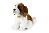 Pehmolelu - Rappa - Plush realistic St. Bernard dog mascot sitting 30 cm Eco-Friendly - 260054