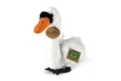 Pehmolelu - Rappa - Plush realistic swan stuffed animal 20 cm Eco-Friendly - 260399