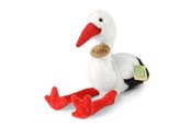 Pehmolelu - Rappa - Plush realistic stork stuffed animal 20 cm Eco-Friendly - 260450