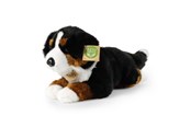 Pehmolelu - Rappa - Plush realistic Bernese Mountain Dog mascot lying 34 cm Eco-Friendly - 260467