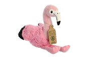 Pehmolelu - Eco Nation – Plush Toy / Cuddly Sitting Flamingo 27 cm Eco-Friendly - 35005