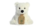 Pehmolelu - Eco Nation – Plush Toy / Cuddly Sitting Polar Bear 19 cm Eco-Friendly - 35030