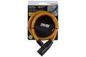 Pyörätarvikkeet - Dunlop - Spiral keyed bicycle lock 65 cm - orange - 871125208264_ORANGE