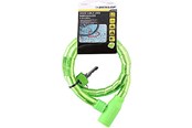 Pyörätarvikkeet - Dunlop anti-theft bicycle key lock - green - 8711252563749_GREEN