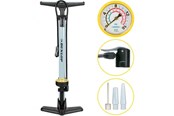 Pyörätarvikkeet - Dunlop - Floor pump for bikes balls mattresses with pressure gauge - Blue - 871125257378