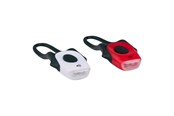 Polkupyörän valot - Dunlop - Set of Silicone Bicycle Lights Front and Rear LED - 871125225545