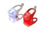 Polkupyörän valot - Dunlop - Set of silicone LED bicycle lamps front and rear - 8711252417929