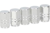 Autotarvikkeet - Dunlop - Valve caps - Silver - 8711252058269