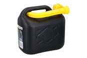 Autotarvikkeet - Dunlop - Fuel Can with Funnel 5L - Black - 871125206880
