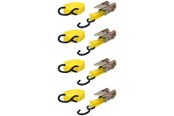 Autotarvikkeet - Dunlop - Transport belts with tensioner 4 pcs. 5m / 350 kg - 871125224924