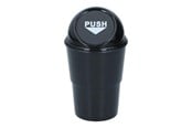 Autotarvikkeet - Dunlop - Car Trash Bin 400 ml 10x17 cm - Black - 8711252253374_BLACK