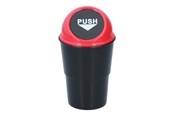 Autotarvikkeet - Dunlop - Car Trash Bin 400 ml 10x17 cm - Red / Black - 8711252253374_RED
