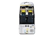 Autotarvikkeet - Dunlop - Ratchet Tie Down Strap with Locking Mechanism 5 m / 150 kg 2 pcs - 871125226844