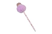 Kirjoitus- ja piirustustarvikkeet - Pusheen - Ballpoint pen with a pompom from the Moments collection - BOXE0631