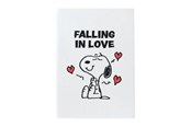 Kirjoitus- ja piirustustarvikkeet - Snoopy - Plush notebook / notebook A5 from the Love Season collection - CTPA5011