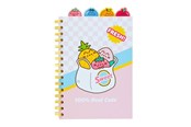 Kirjoitus- ja piirustustarvikkeet - Pusheen - A5 Notebook / Notebook from the Fruits collection - PNE13