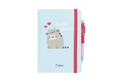 Kirjoitus- ja piirustustarvikkeet - Pusheen - Notebook + pen flashlight from the Purrfect Love collection - CPA5008