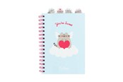 Kirjoitus- ja piirustustarvikkeet - Pusheen - A5 Notebook from the Purrfect Love Collection - PNE01