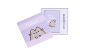 Kirjoitus- ja piirustustarvikkeet - Pusheen - A5 notebook + pen set from the Moments collection - SCPA5B08