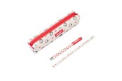 Kirjoitus- ja piirustustarvikkeet - Snoopy - Pencil case with pen and pencil set from the Love Season collection - SEBL05