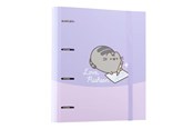 Mapit & Kansiot - Pusheen - A4 binder from the Moments collection - 4 rings elastic band - CAT0144