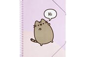 Mapit & Kansiot - Pusheen - A4 binder with elastic band + 30 clear pockets - CFA405