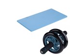 Urheilu & Fitness - Umbro - Dual-wheel ab roller with mat - Blue - 8711252268590_BLUE